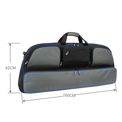 Custom Logo 100cm Durable Archery Compound Bow Case With Shoulder Strap For Outdoor Hunting