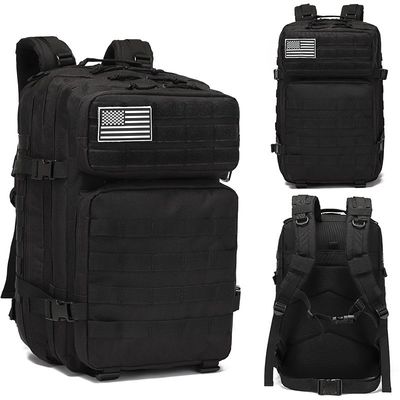 Large 3 Day Military Tactical Backpack Hiking Rucksack Bug Out Bag