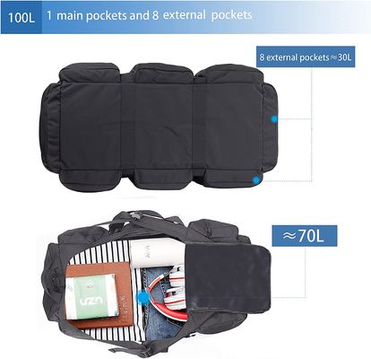 OEM Large Military Tactical Bag Waterproof Duffel Bag For Camping Sports