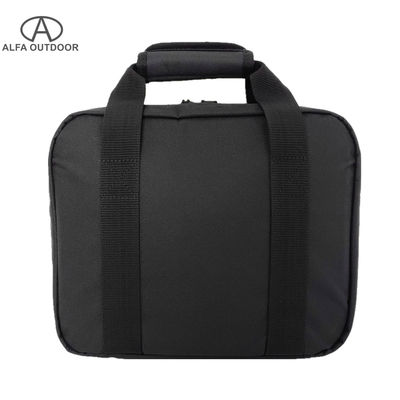 Alfa Tactical Gun Range Bag Soft Pistol Case For Handguns With 5x Magazine Slot