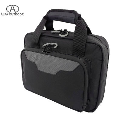 Alfa Tactical Gun Range Bag Soft Pistol Case For Handguns With 5x Magazine Slot