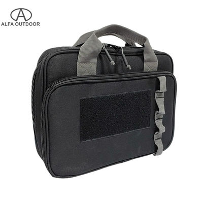 Alfa Tactical Double Handgun Bag For Storage Pistol Ammo Firearm Accessories