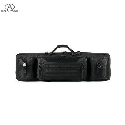 Alfa Double Tactical Gun Bag Tactical Outdoor Soft Paddled Gun Storage Bag Case Backpack With Adjustable Strap