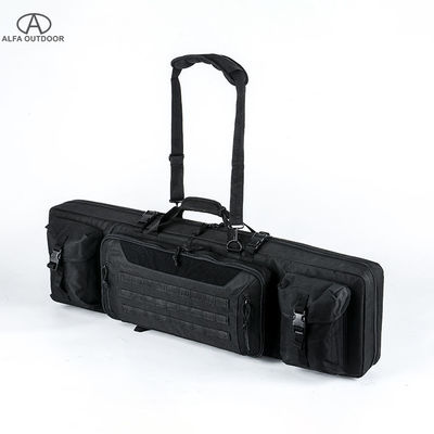 Alfa Double Tactical Gun Bag Tactical Outdoor Soft Paddled Gun Storage Bag Case Backpack With Adjustable Strap