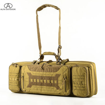 Double-Sided Tactical Gun Bag with Backpack Strap
