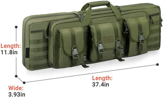 Oem 36 Inch 42 Inches Lockable Tactical Rifle Case Gun Bag For Outdoor Shooting