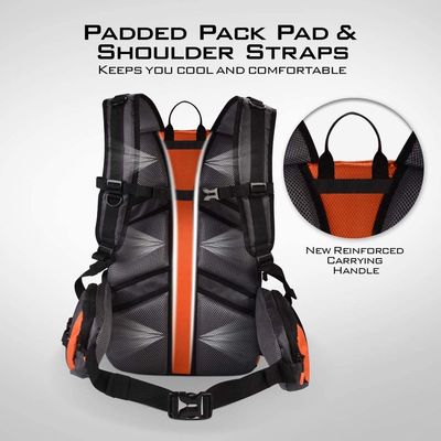 Custom Fishing Tackle Backpack Gear Big Capacity Waterproof Tackle Rod Fishing Bag