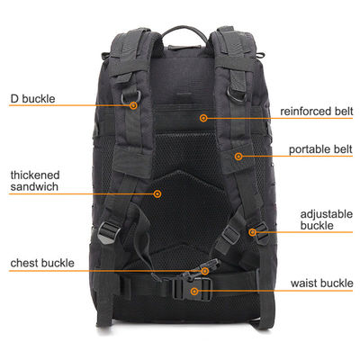 Alfa 45L Oem Nylon Military Tactical Backpack Water Resistant For Outdoor Sports Hiking