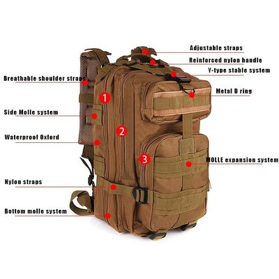 30l 45l Assault Molle Backpack Tactical for Outdoor Hunting Climbing Camping