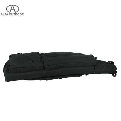 ALFA OEM ODM Tactical Gun Bag 1000d Cordura Sniper Sled Drag Bag For Range Shooting