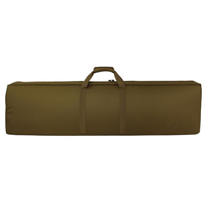 ALFA Tan Color Tactical Gun Bag Custom Tactical Rifle Case with 3 Extra Porkets for Range Shooting and Outdoor Hunting