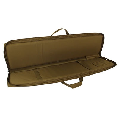 ALFA Tan Color Tactical Gun Bag Custom Tactical Rifle Case with 3 Extra Porkets for Range Shooting and Outdoor Hunting
