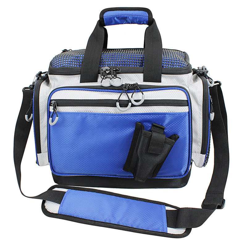 Saltwater Resistant Fishing Tackle Bags Blue Fishing Tackle Storage Bags