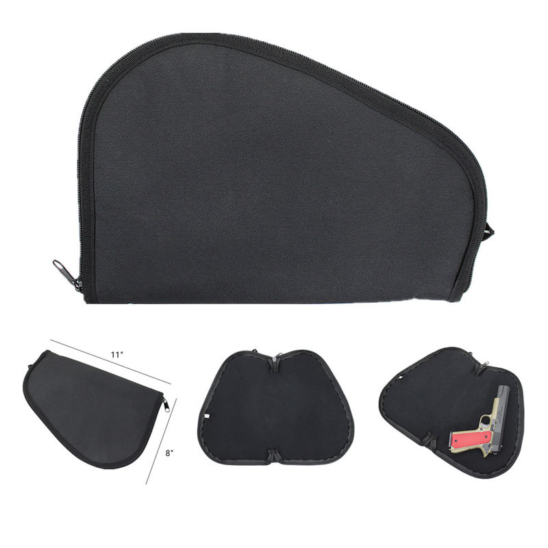 600D Oxford Handgun Case Single Padded Pistol Bag For Shooting Outdoor Hunting