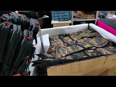 Van het het Geweergeval van Scoped van het 600 Denierleer de Polyester van pvc met 3 Bijkomende Zakken